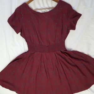 NWT Backless Skater Dress